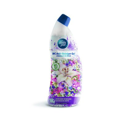 Ambipur WC Active gel beli cvetovi 750 ml