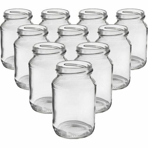 Orion 10-teiliges Set Schraubdeckelgläser Sirius, 0,2 l