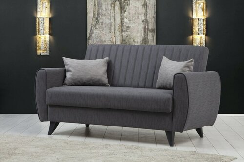 Kanapa Alkon Dark Grey