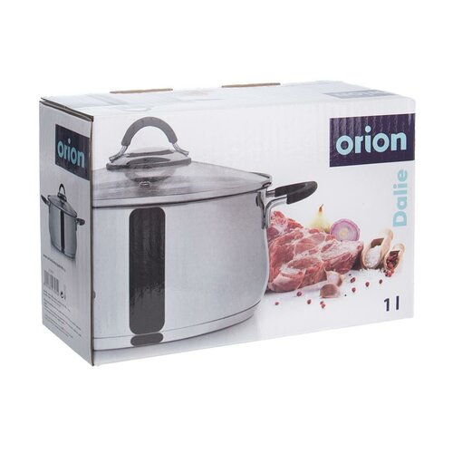 Orion DALIE lábas fedővel, 1 l