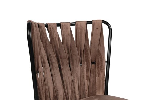 Súprava jedálenských stoličiek Kusakli Light Brown, 4 ks