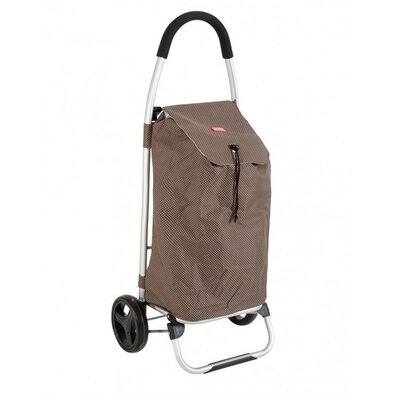 Aldotrade Einkaufstrolley Praga, braun