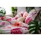 Lenjerie de pat din bumbac Flores pink, 140 x 200 cm, 70 x 90 cm, 40 x 40 cm