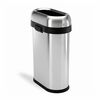 Coș de gunoi pentru spații comerciale Simplehuman 50 l, oțel inoxidabil