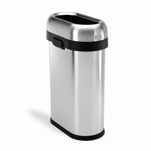 Simplehuman Kosz na śmieci do pomieszczeńkomercyjnych 50 l, stal nierdzewna