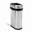 Coș de gunoi pentru spații comerciale Simplehuman 50 l, oțel inoxidabil