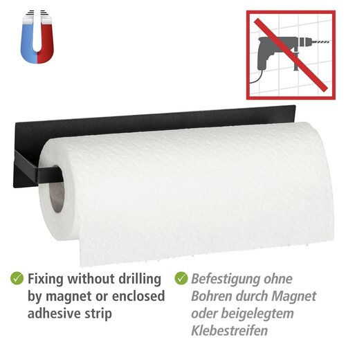 Suport magnetic de perete pentru prosoape dehârtie Wenko Ima