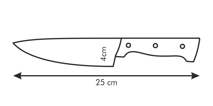 Tescoma Home Profi szakácskés 14 cm, 14 cm termék 2. képe