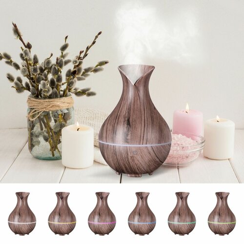 Sixtol Aroma Diffusor Bloom graues Holz, 200 mlgrau  ,