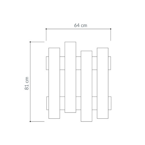 Suport de perete Wave Oak