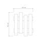 Suport de perete Wave Oak