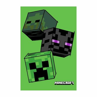 Jerry Fabrics Baby-Fleecedecke Minecraft The Mobs, 100 x 150 cm