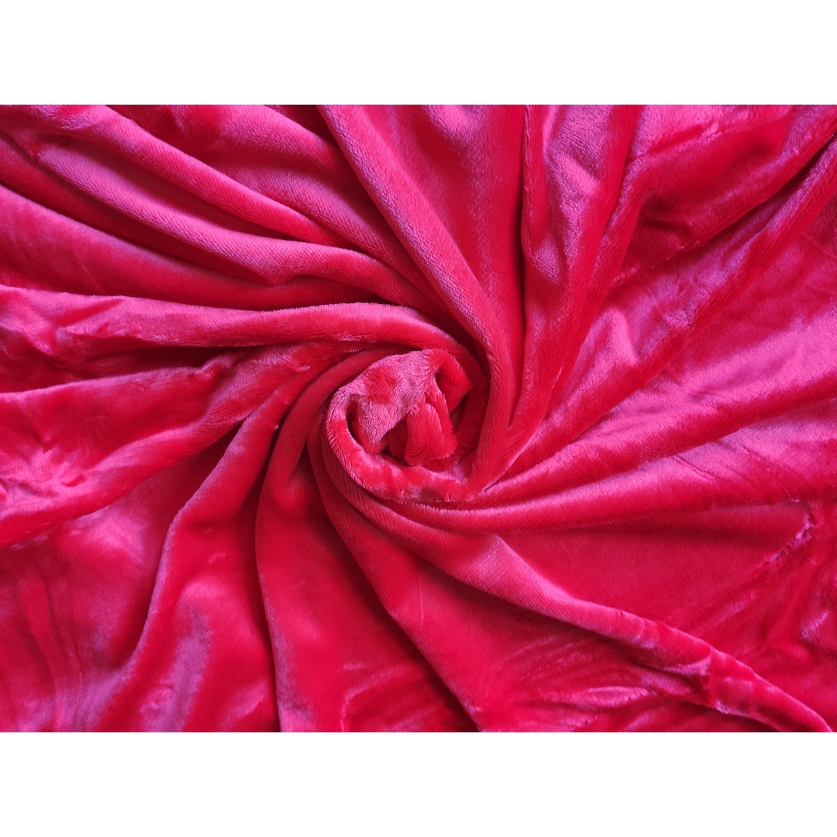 Mikroplüss lepedő piros, 90 x 200 cm, piros, 90 x 200 cm termék 2. képe