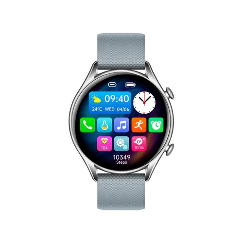 Trevi T-FIT 280 CALL chytré hodinky, stříbrná