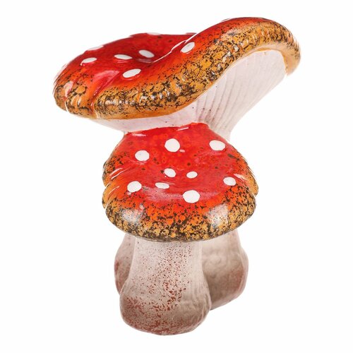 Toadstool piros pár mérete. M, kerámia, 12 x 15 x15 cm