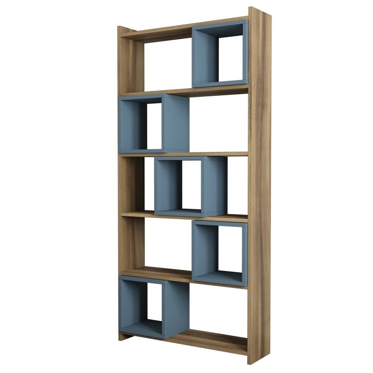 Box Chalcedony és Walnut könyvespolc