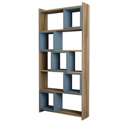 Biblioteczka Box Chalcedony and Walnut