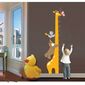 Decorațiune autocolantă Girafă metru pentru copii