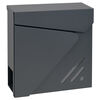 Сталева скринька BK.506.G.AM чорний, 37,5 x 37 x 11,5 см