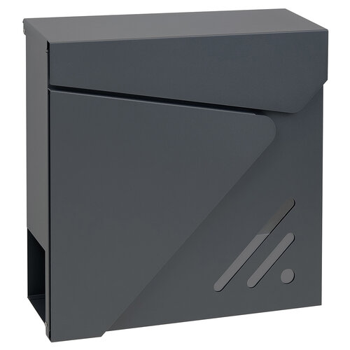 Сталева скринька BK.506.G.AM чорний, 37,5 x 37 x 11,5 см