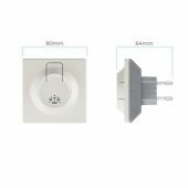 TICKLESS® Home Ultrazvukový odpudzovač kliešťov,bĺch a roztočov pre domácnosť béžovej farby