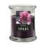 Lumânare parfumată în cupă de sticlă SPAAS  Wild Orchid, 11 cm