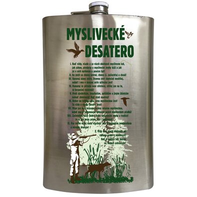 Bohemia Gifts Placka za alkohol - Lovec, 1,8 l