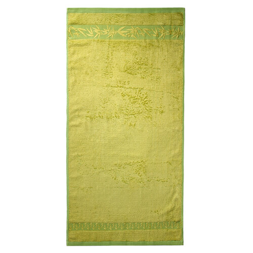 Ręcznik kąpielowy bambus Hanoi zielony, 70 x 140 cm