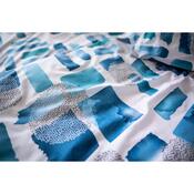 Lenjerie de pat din bumbac Abstract blue, 140 x 200 cm, 70 x 90 cm, 40 x 40 cm