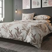 Kvalitex Saténové povlečení Luxury Collection Oksia béžová, 140 x 220 cm, 70 x 90 cm