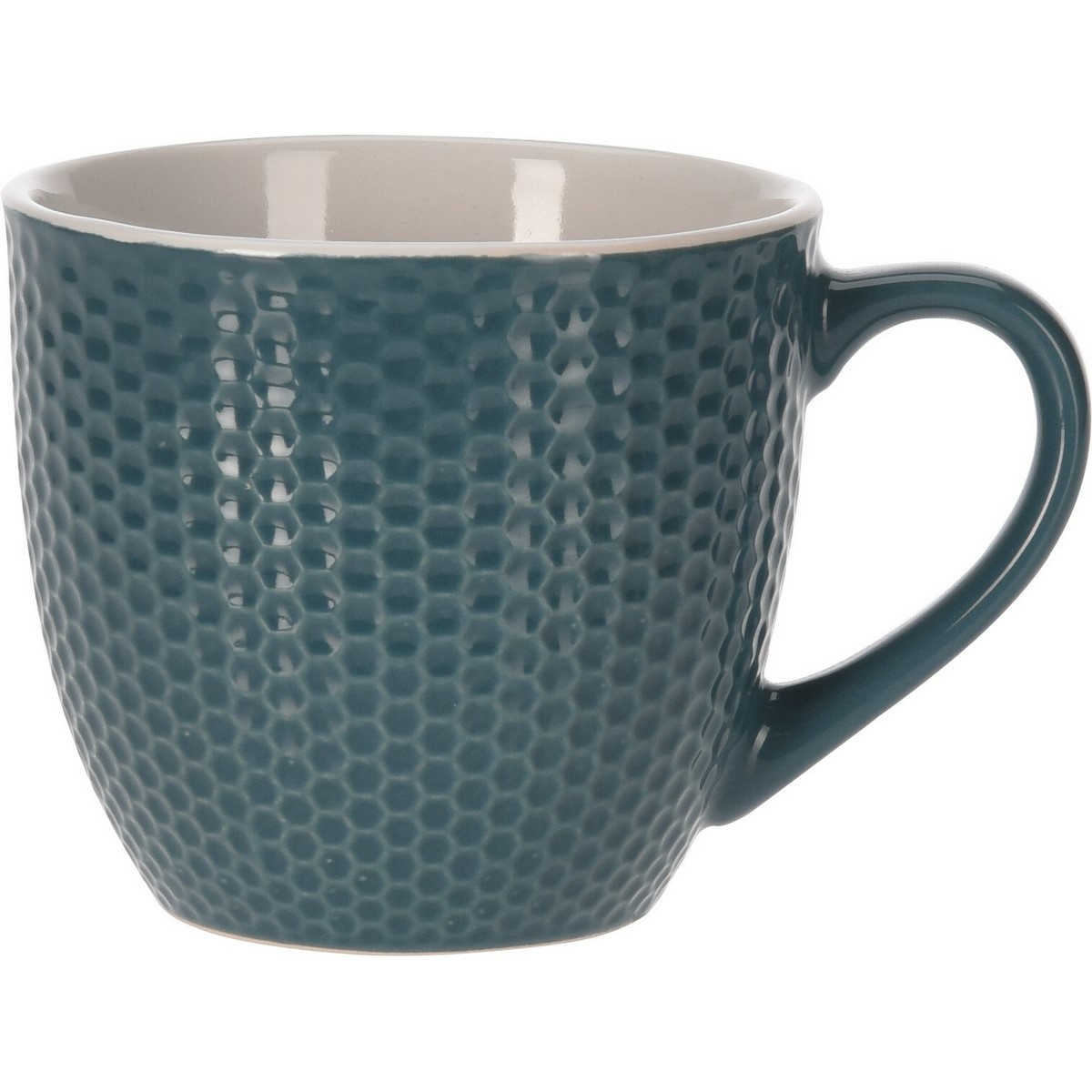 Honeycomb kőanyag bögre, 250 ml, kék akciós termékkép 1