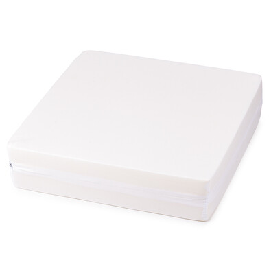 Pernă de șezut ridicată Sanybet Microfaze, 45 cm x 45 cm x 10 cm