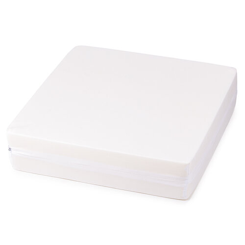 Pernă de șezut ridicată Sanybet Microfaze, 45 cm x 45 cm x 10 cm