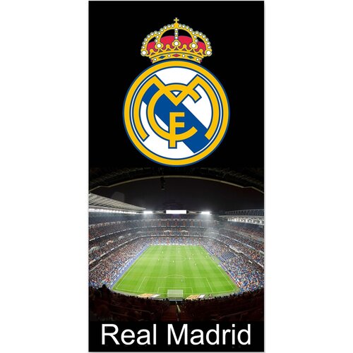 Osuška Real Madrid Stadion, 75 x 150 cm