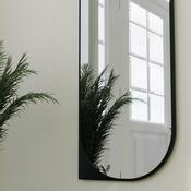 Zrkadlo Livi Black 52 x 152 cm