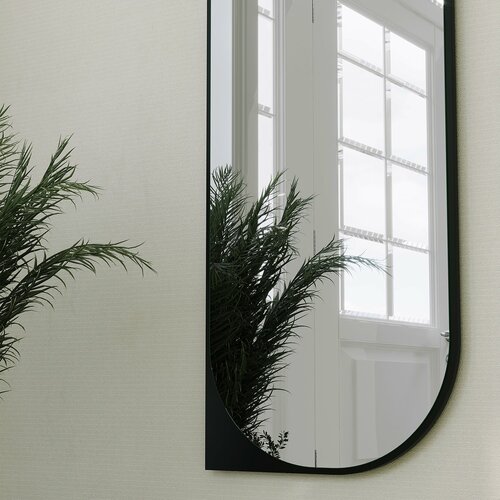 Zrcadlo Livi Black 52 x 152 cm