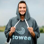 Towee Surf poncsó kék, 80 x 115 cm