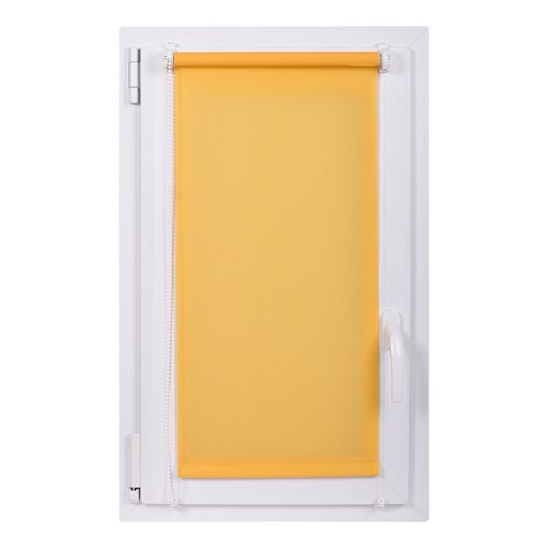 Рулонна штора MINI Rainbow Line помаранчева, 68 x 210 см