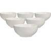 Zestaw 6 misek porcelanowych Linie 15 cm