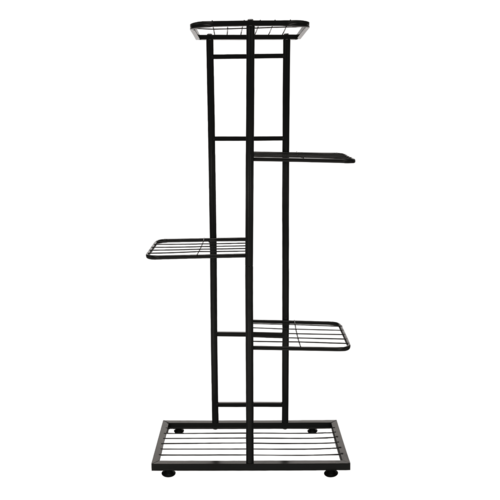 Bamir 1 virágállvány, sötétszürke, 43 x 22 x 98 cm