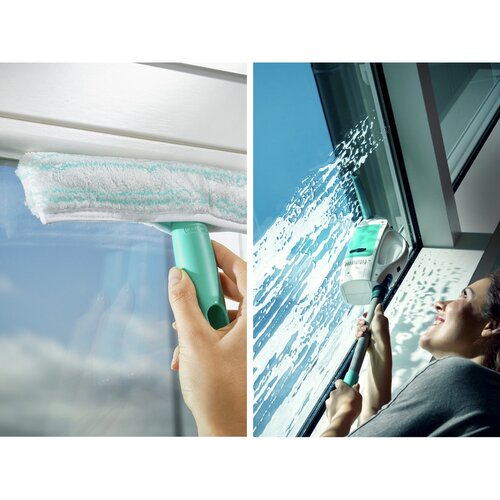 Leifheit Window Cleaner vysavač na okna 51003 + tyč 43 cm + mop na okna