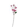 Umetna veja magnolije temno roza, 64 cm
