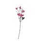 Sztuczna gałązka magnolii ciemnoróżowa, 64 cm