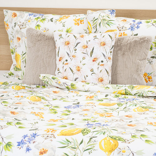 4Home Lenjerie de pat din bumbac Lemon Delight,135 x 200 cm, 80 x 80 cm