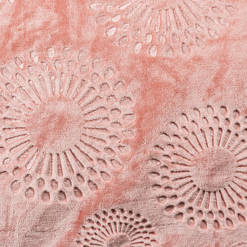 Pătură de lux 4Home  XXL Flower micro roz, 220 x 240 cm