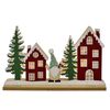 Новорічна світлова прикраса Будиночки, 28 х 17,5 х 5 см, світлодіодна