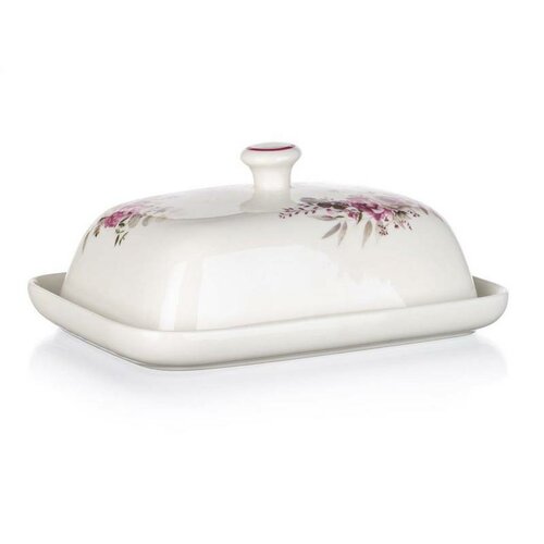 Banquet Ceramiczna maselniczka Rose 18 x 13,4 x 8cm