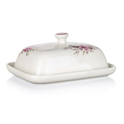 Banquet Ceramiczna maselniczka Rose 18 x 13,4 x 8cm