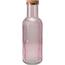 Pitna steklenica s pluto, roza, 1 l