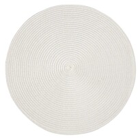 Altom Tischset Straw Weiß, Durchmesser 38 cm, Set 4 St.